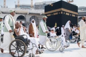 Masjidil Haram Sediakan Jalur Khusus Jemaah Lansia dan Disabilitas
