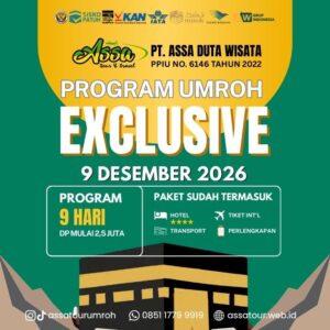 Paket Umroh Desember Akhir  Tahun ini