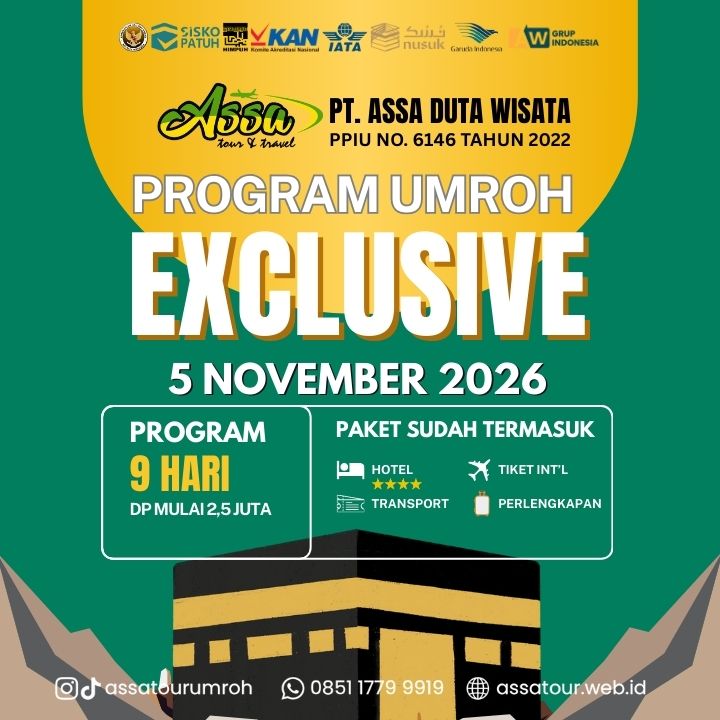 Paket Umroh Premium November Semarang