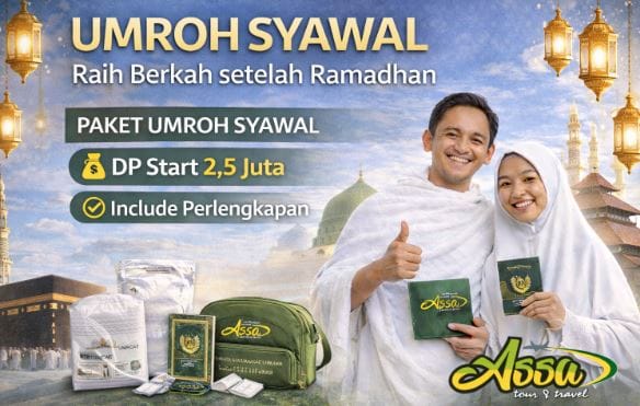 Paket Umroh Syawal Lebaran Biaya Murah dari